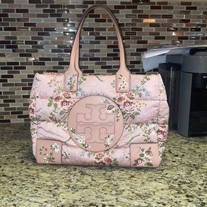 ELLA BROCADE MINI PUFFER TOTE